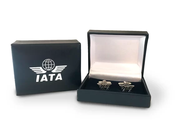 Boutons de manchette IATA sur mesure