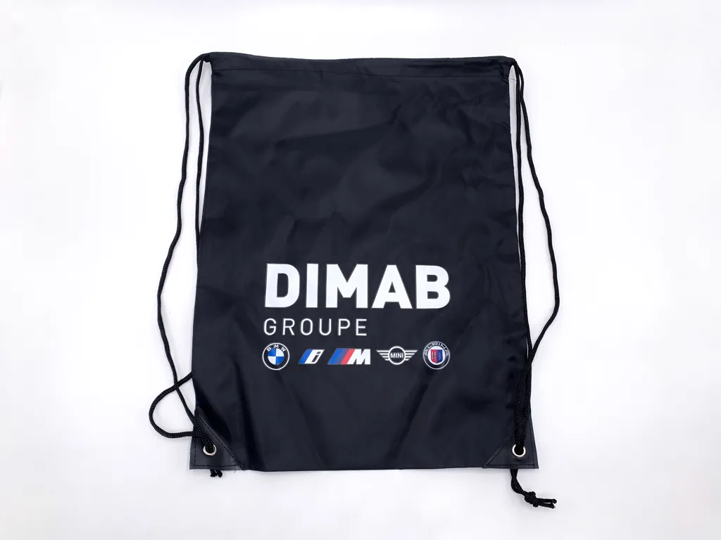 Sac à dos avec cordon premium personnalisé DIMAB