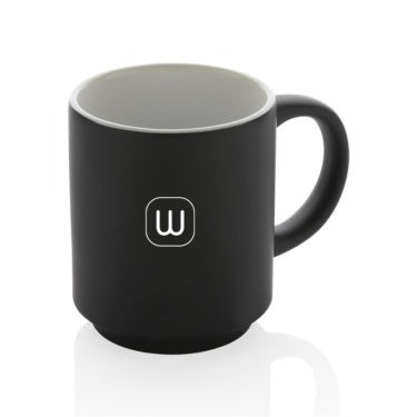 Mug en céramique empilable