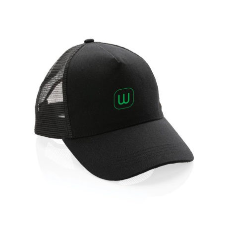 Casquette filet 5 panneaux coton recyclé Impact AWARE™